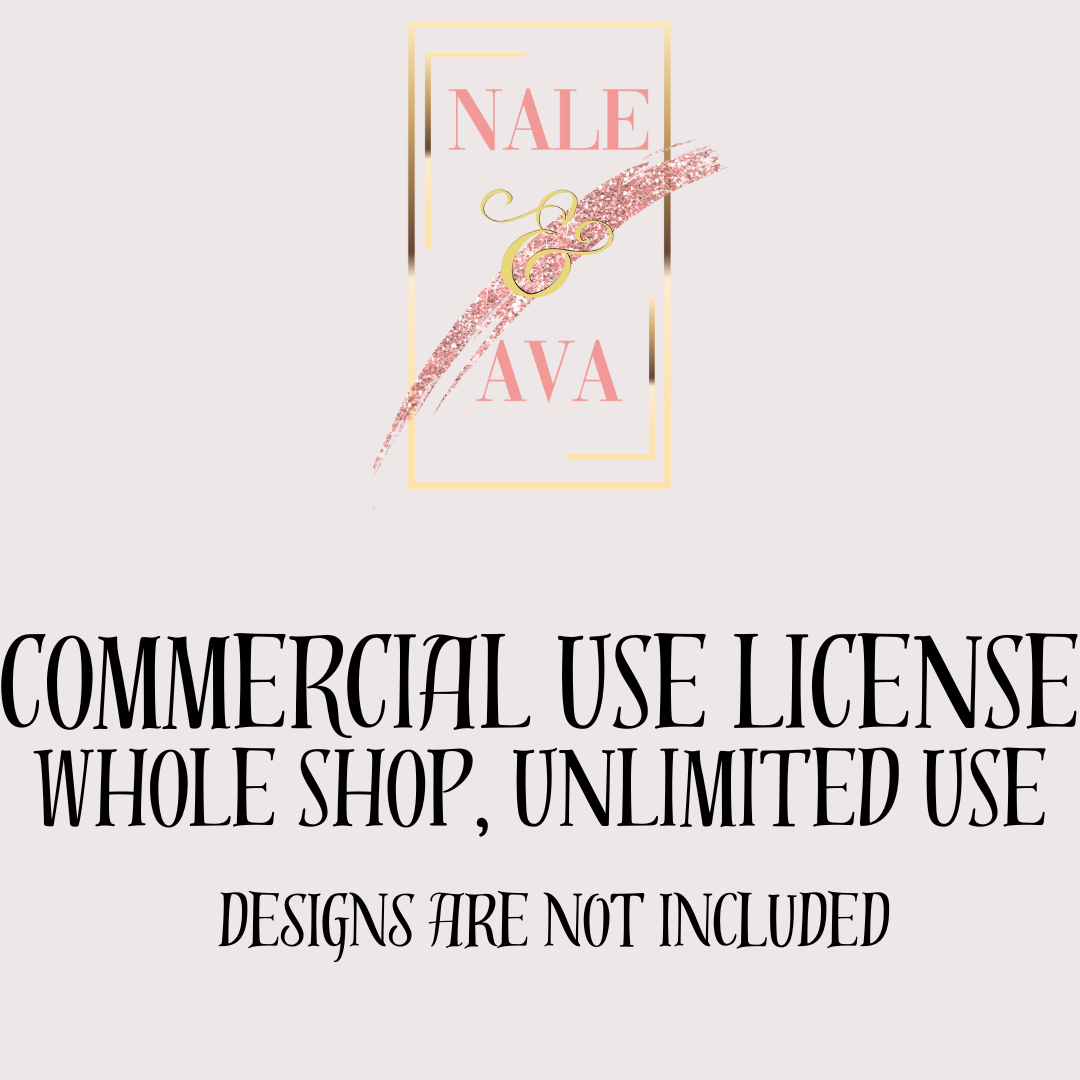 Commercial Use License Whole Shop
