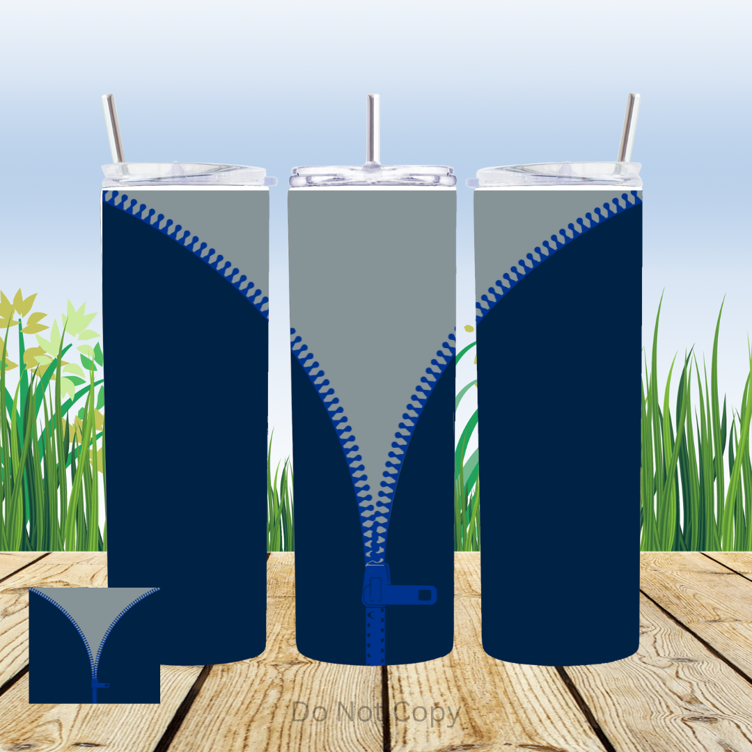 Zipper 20oz Tumbler Sublimation Transfer ONLY - This is NOT a Tumbler
