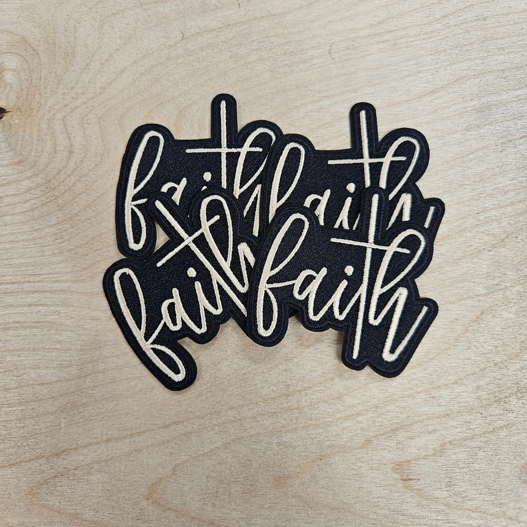 Faith Hat Patch