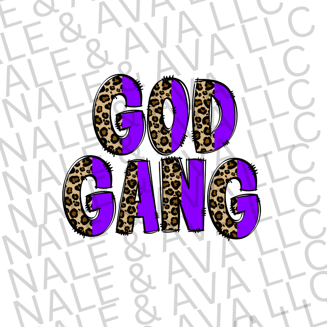 God Gang Digital PNG File