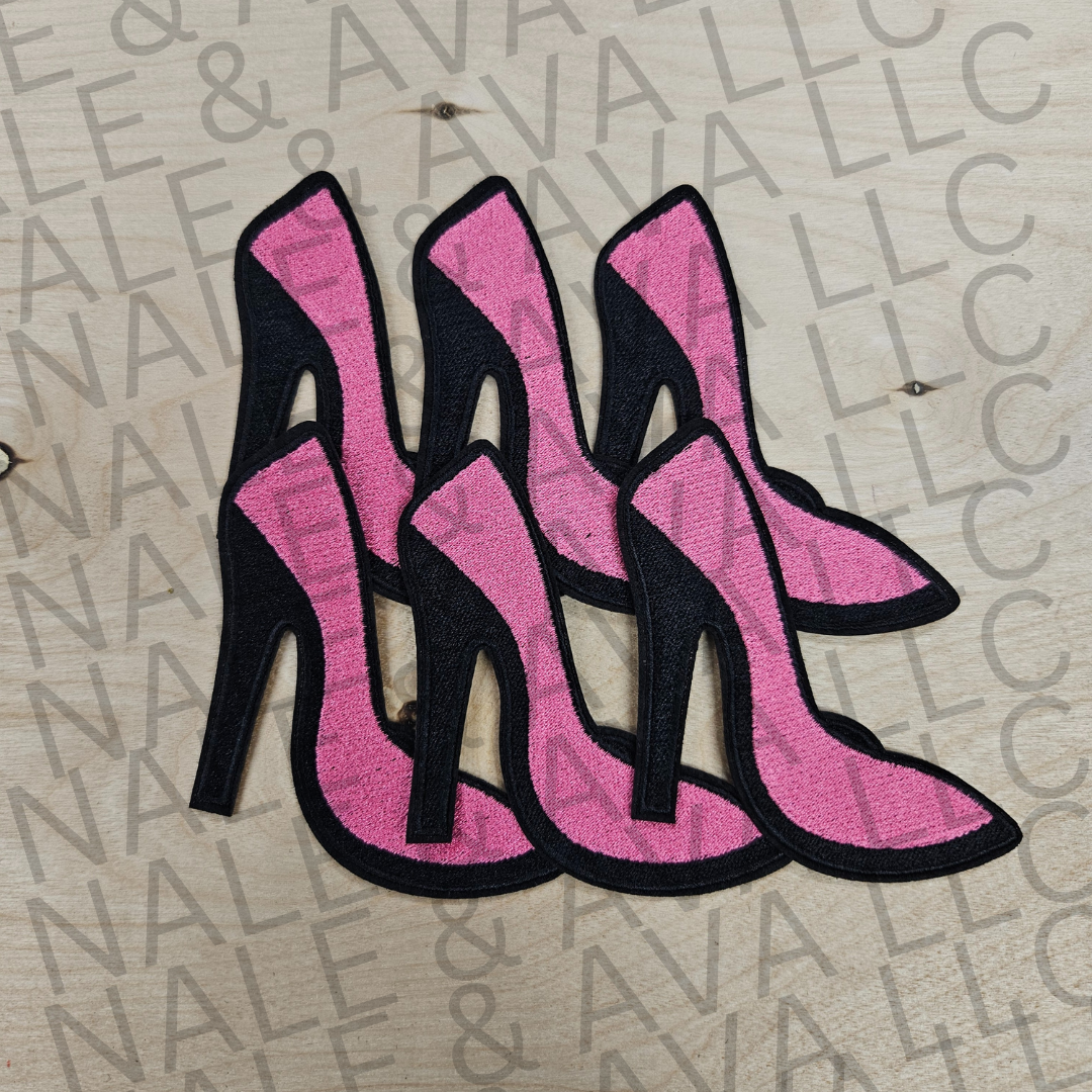 High Heels Hat Patch front side