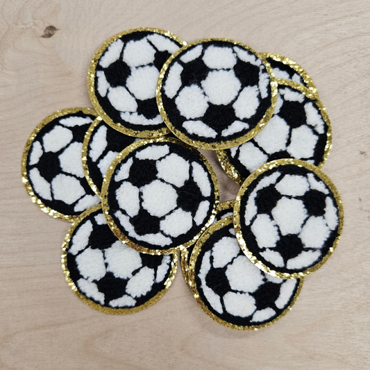 Soccer Chenille Hat Patch