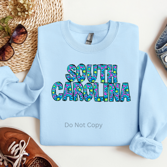 South Carolina DTF Transfer ONLY - This is NOT a T Shirt