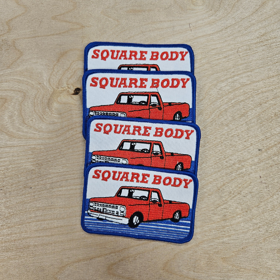 Square Body Hat Patch