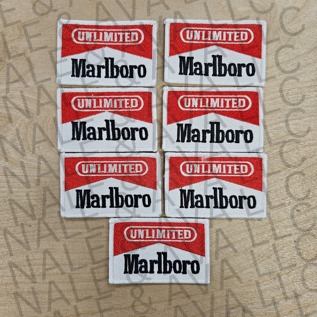 Unlimited Marlboro Hat Patch front side