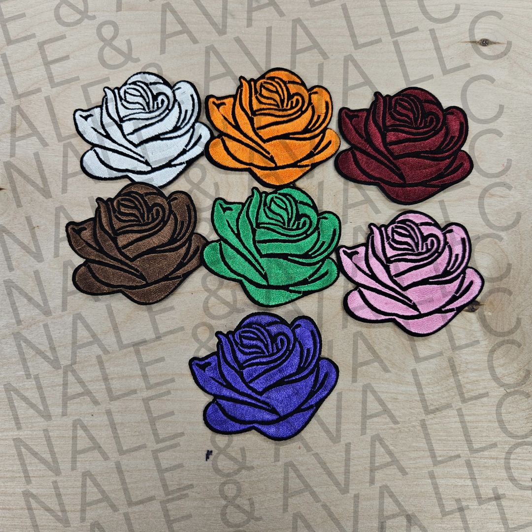 Rose Hat Patch (1 Patch)