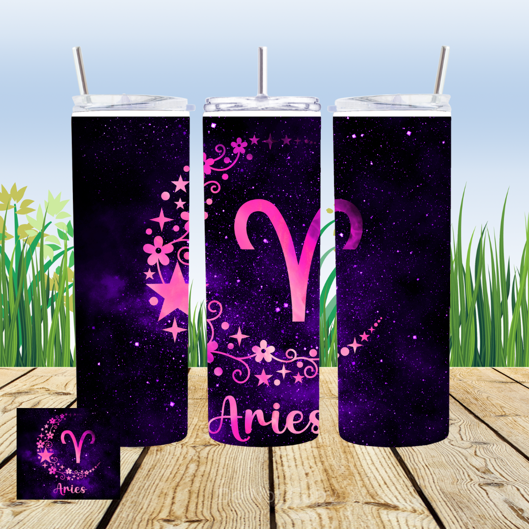 Aries Space 20oz Tumbler Sublimation Transfer ONLY - This is NOT a Tumbler