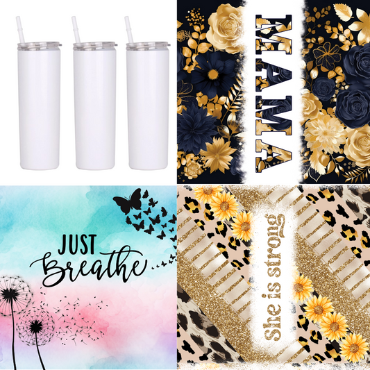 Mama Sublimation Tumbler Starter Pack