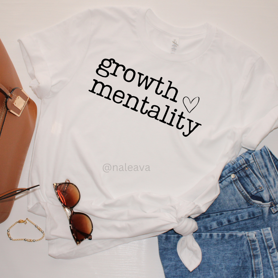 Growth Mentality DTF Transfer ONLY -This is NOT a T Shirt